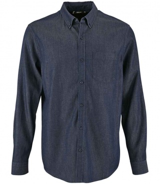 SOL'S 02100 Barry Long Sleeve Denim Shirt